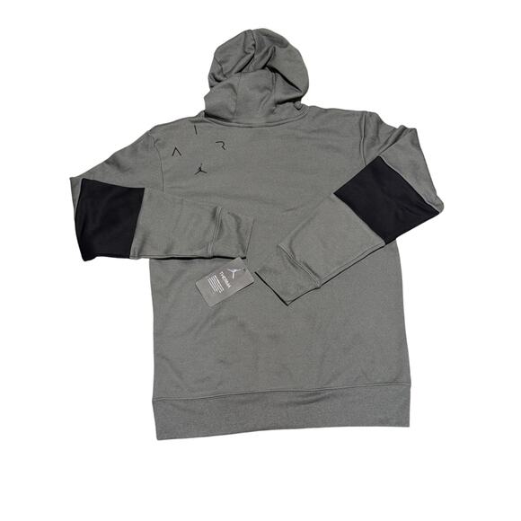 Air Jordan Dry-Fit Youth Core Performance Thermal Hoodie - Grey L NEW MSRP $50 - Picture 4 of 5